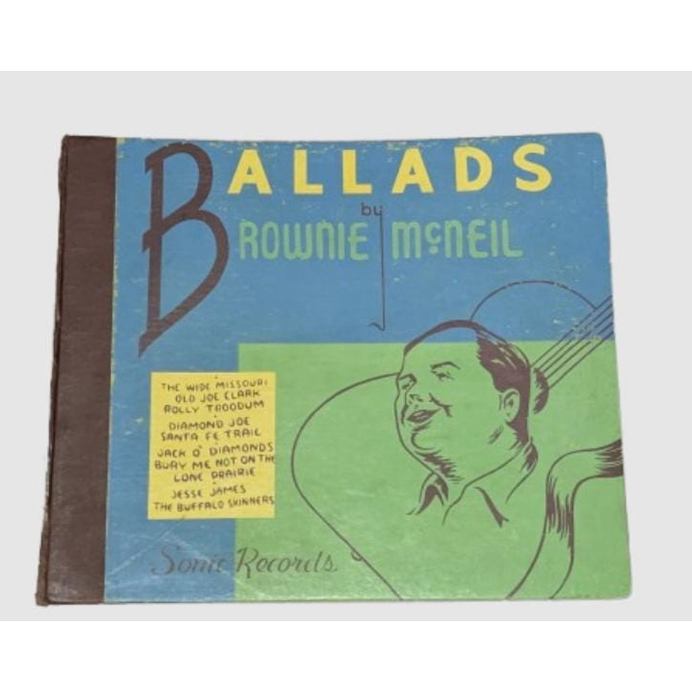 Rare Vintage RecordSet Norman Laird "Brownie" McNeil Singing Col.President ATX